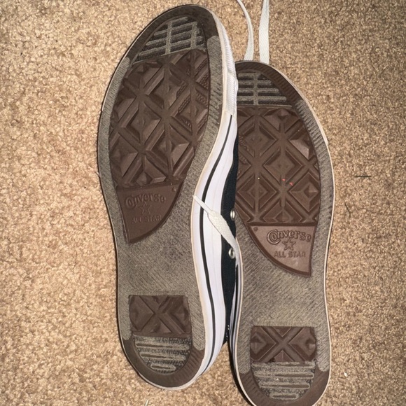 Converse Classic Black and White Lace-Up Shoes - Picture 2 of 2